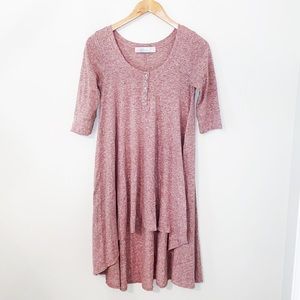 FREE PEOPLE BEACH T-shirt Dress 3/4 Sleeves